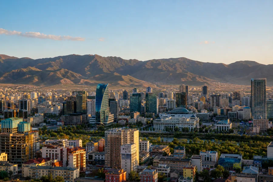 Cityscape of Ulaanbaatar, Mongolia